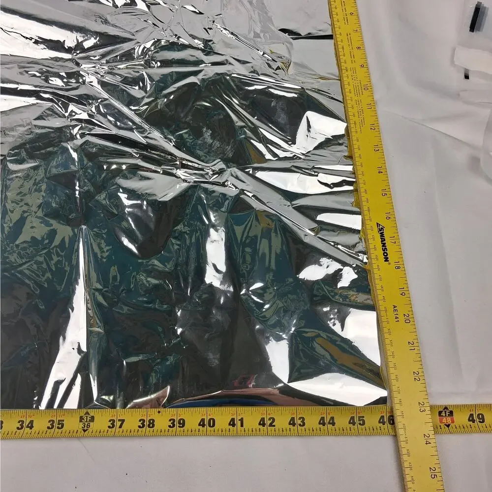 Bulk 500 Count Reflective Mylar Sheets 23x46 Box Liners Thermal Insulation Foil